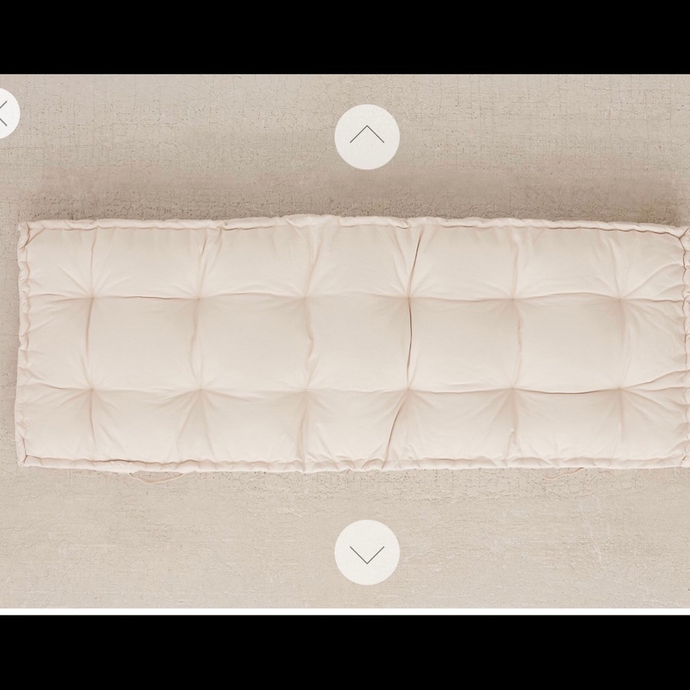 Twin sized daybed cushion